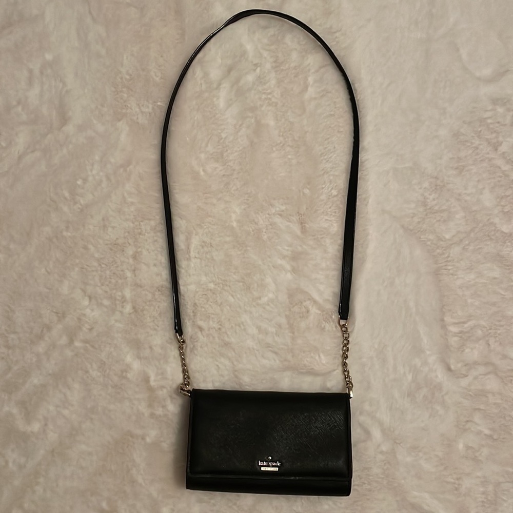 Kate Spade Black Staci Small Flap Crossbody - Picture 3 of 9